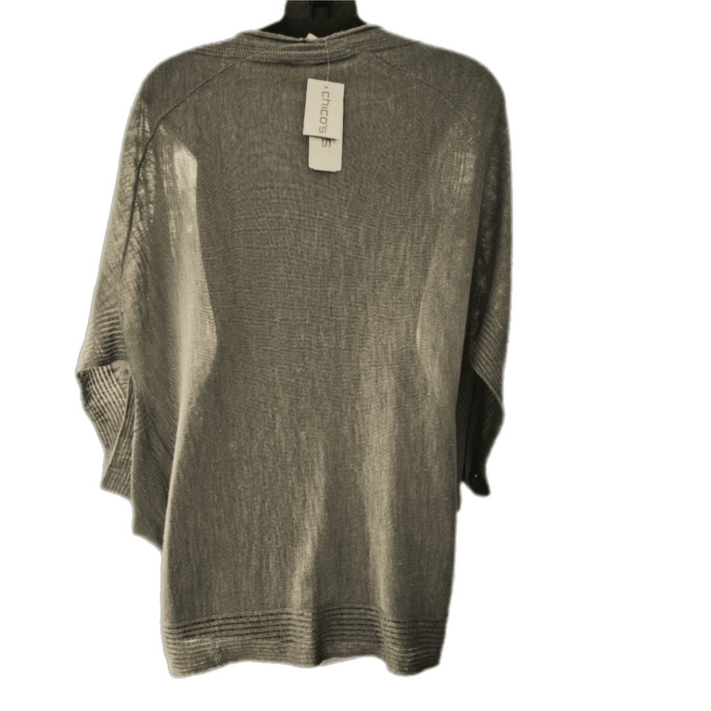 CHICO'S SLUB YARN COCOON COVERING BNWT SIZE X/L - Picture 4 of 4